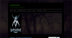 Desktop Screenshot of destructive-music.com